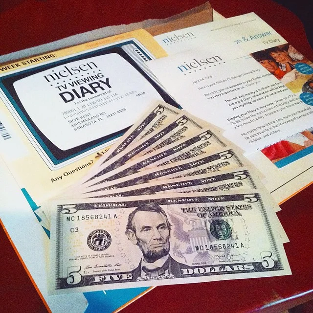Real cash rewards mailed to Nielsen members